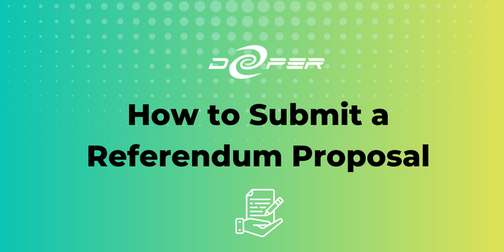 How to Submit a Referendum Proposal