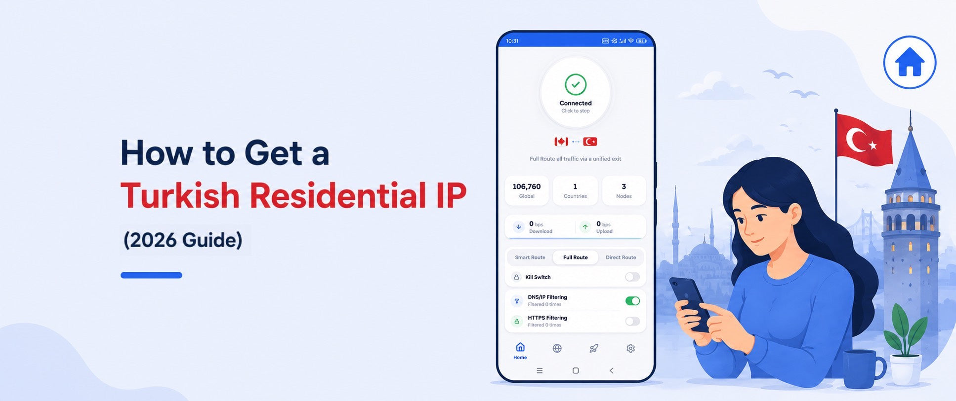 How to Get a Turkish Residential IP (2026 Guide) – Deeper Network