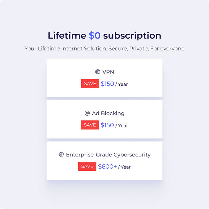  Lifetime $0 subscription - Deeper Network Decentralized VPN/DPN