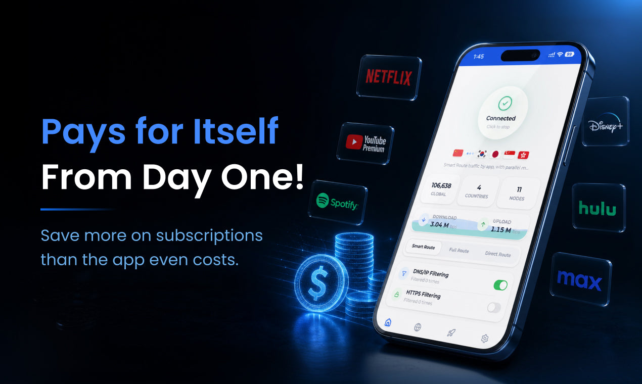 Pays for Itself from Day One. Save more on subscriptions than the app costs.