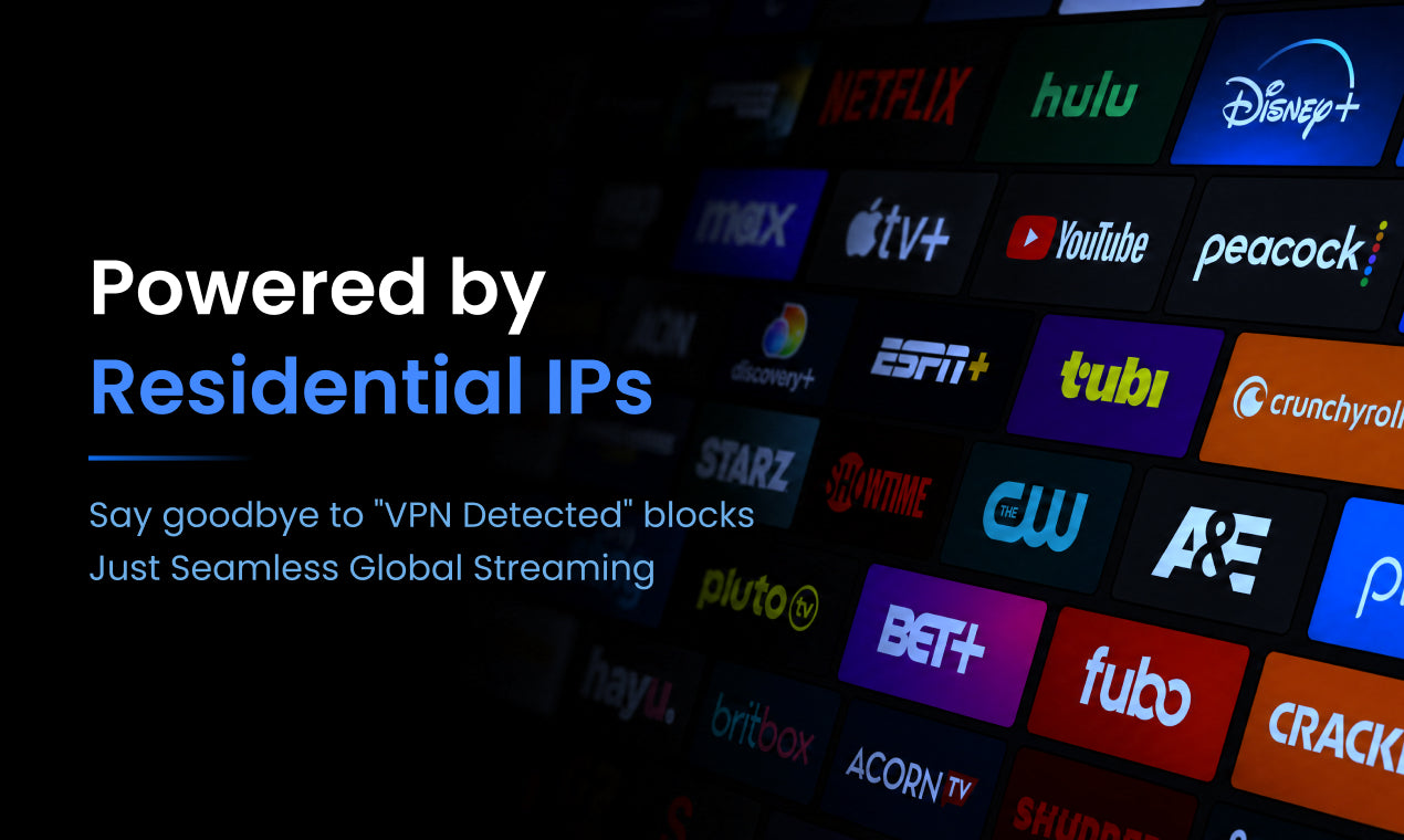 Powered by Residential IPs. DPN APP routes traffic through global residential nodes for seamless streaming access.